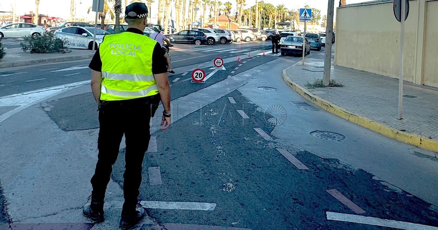 La Policía Local tramita seis denuncias durante la campaña de la DGT entre el 19 y el 25 de agosto