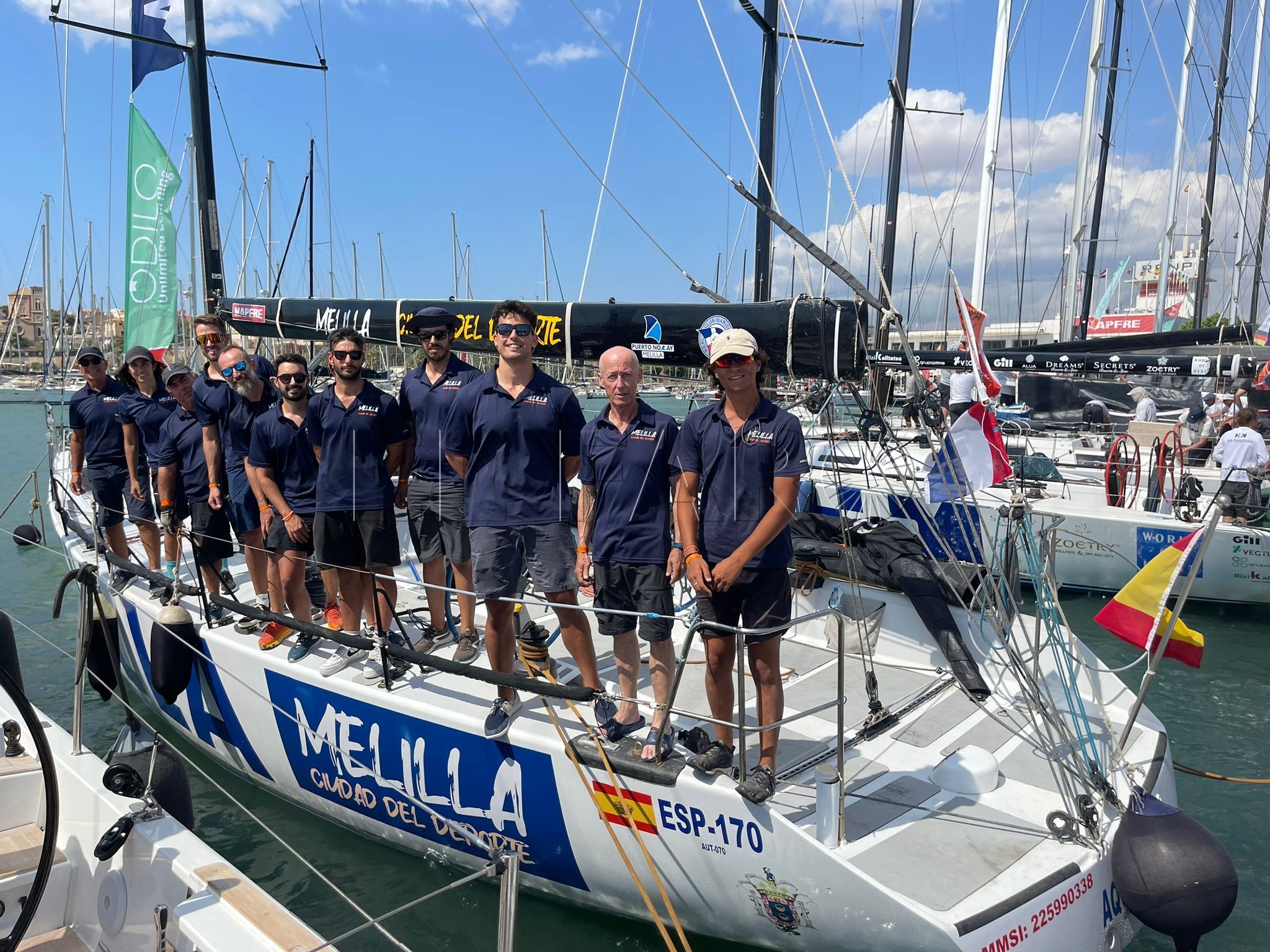 Acaba la Copa del Rey 2024 de vela para un combativo Ciudad de Melilla