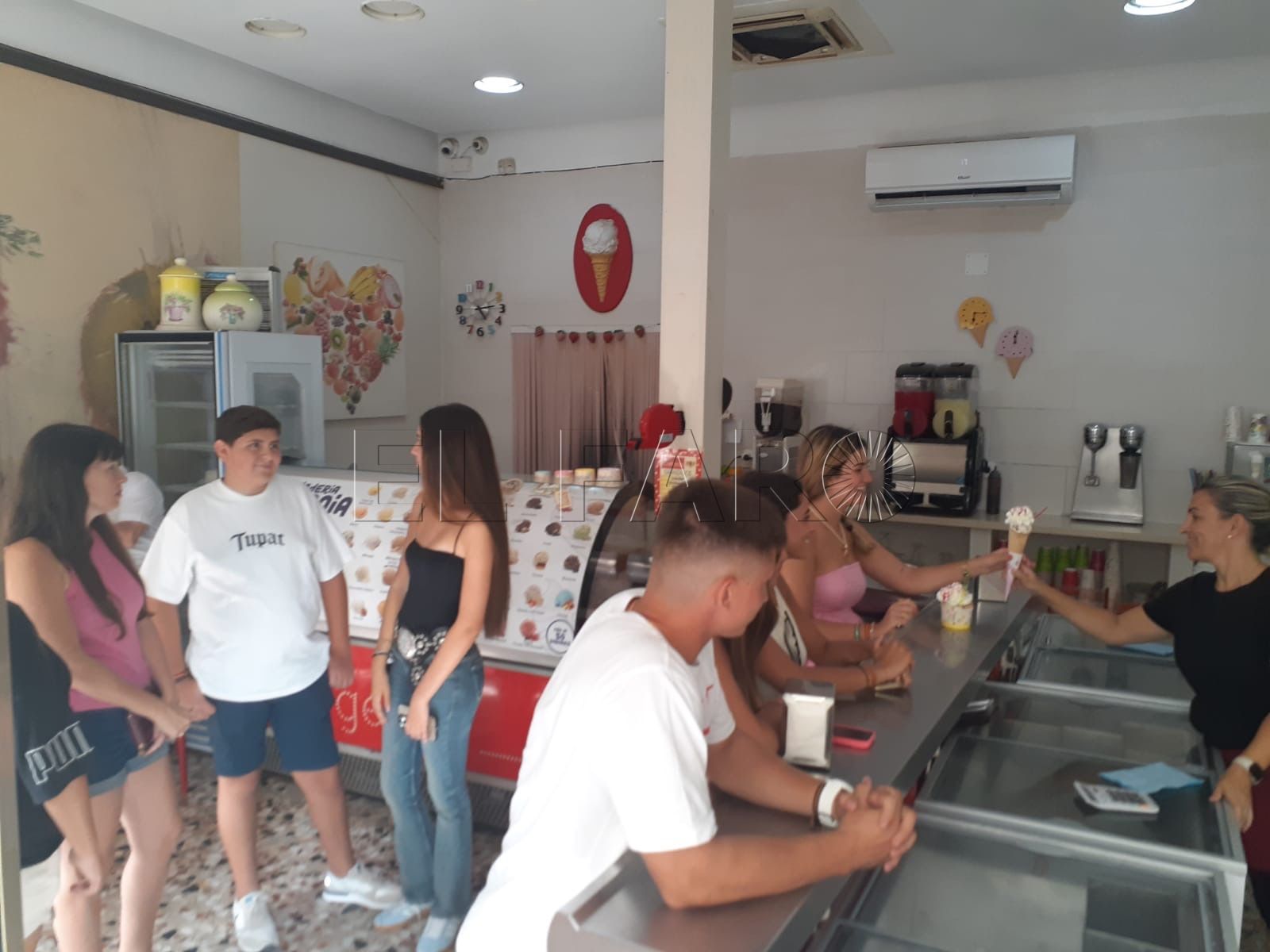 Aumentan las ventas de helado respecto al verano anterior