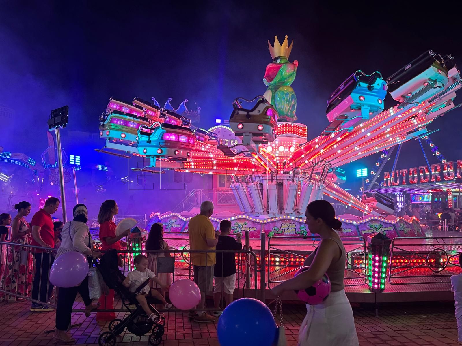 Tercer día de Feria: Día del Niño e India Martínez en la Caseta Oficial