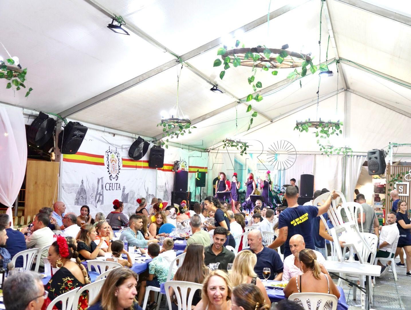 Fiesta y alegría en la Casa de Ceuta en Melilla