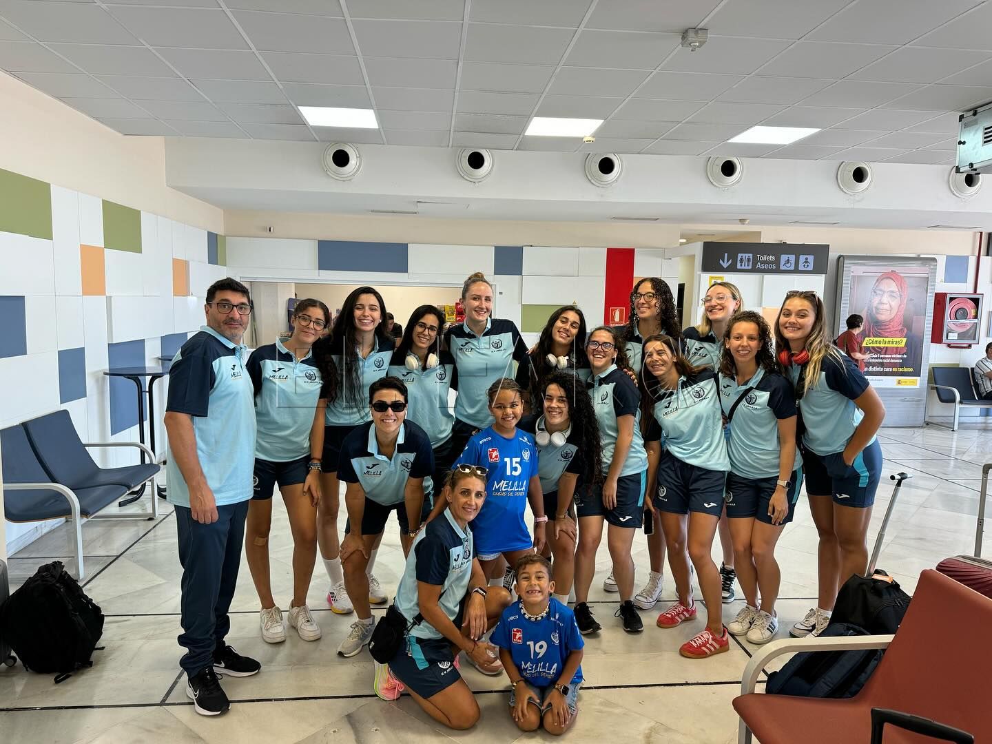 Intensa jornada de partidos amistosos del CV Melilla en Sevilla