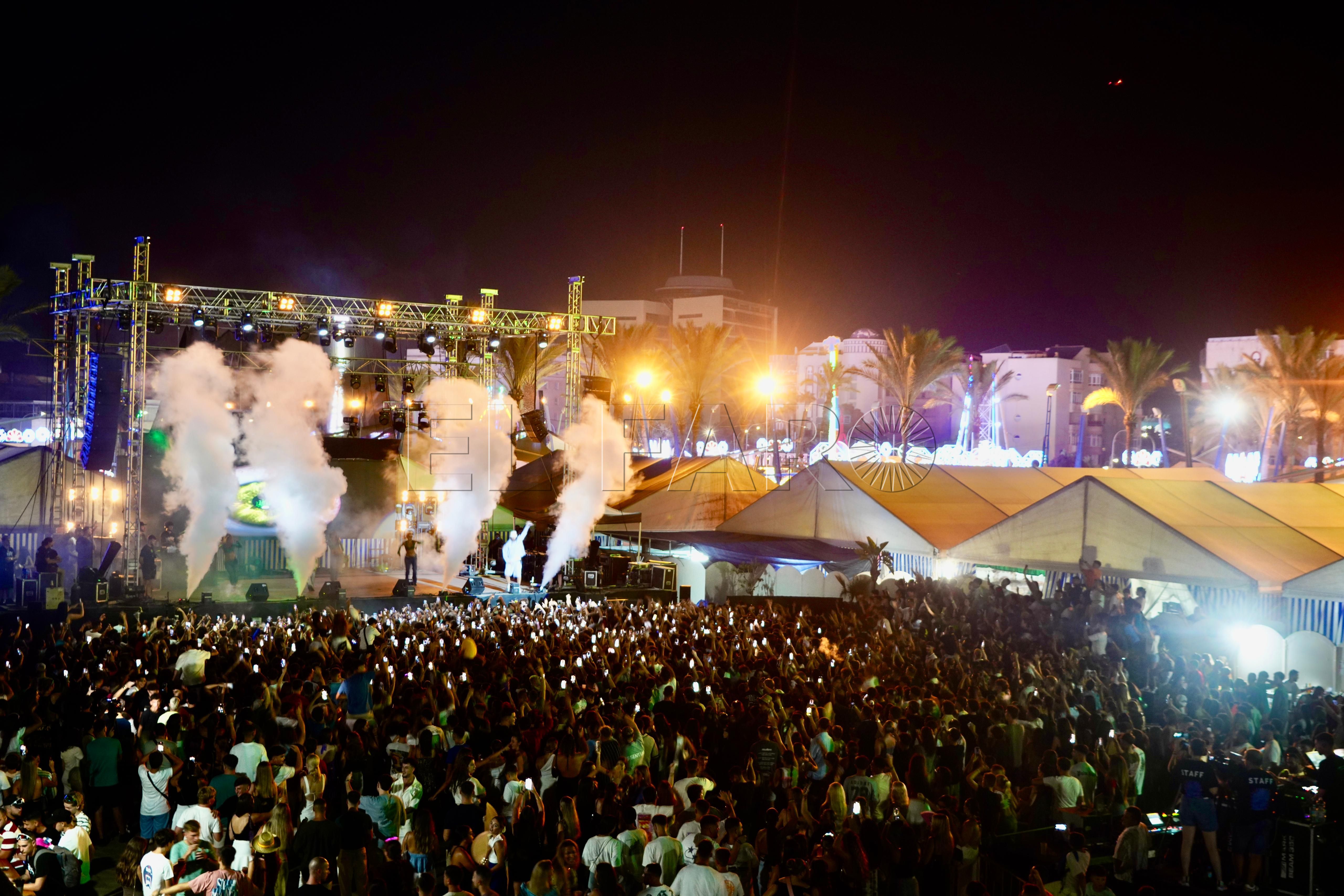 El concierto de JC Reyes en Melilla no estuvo exento de polémica