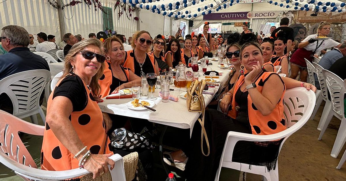 'Los Costaleros', una de las casetas más llenas cada día