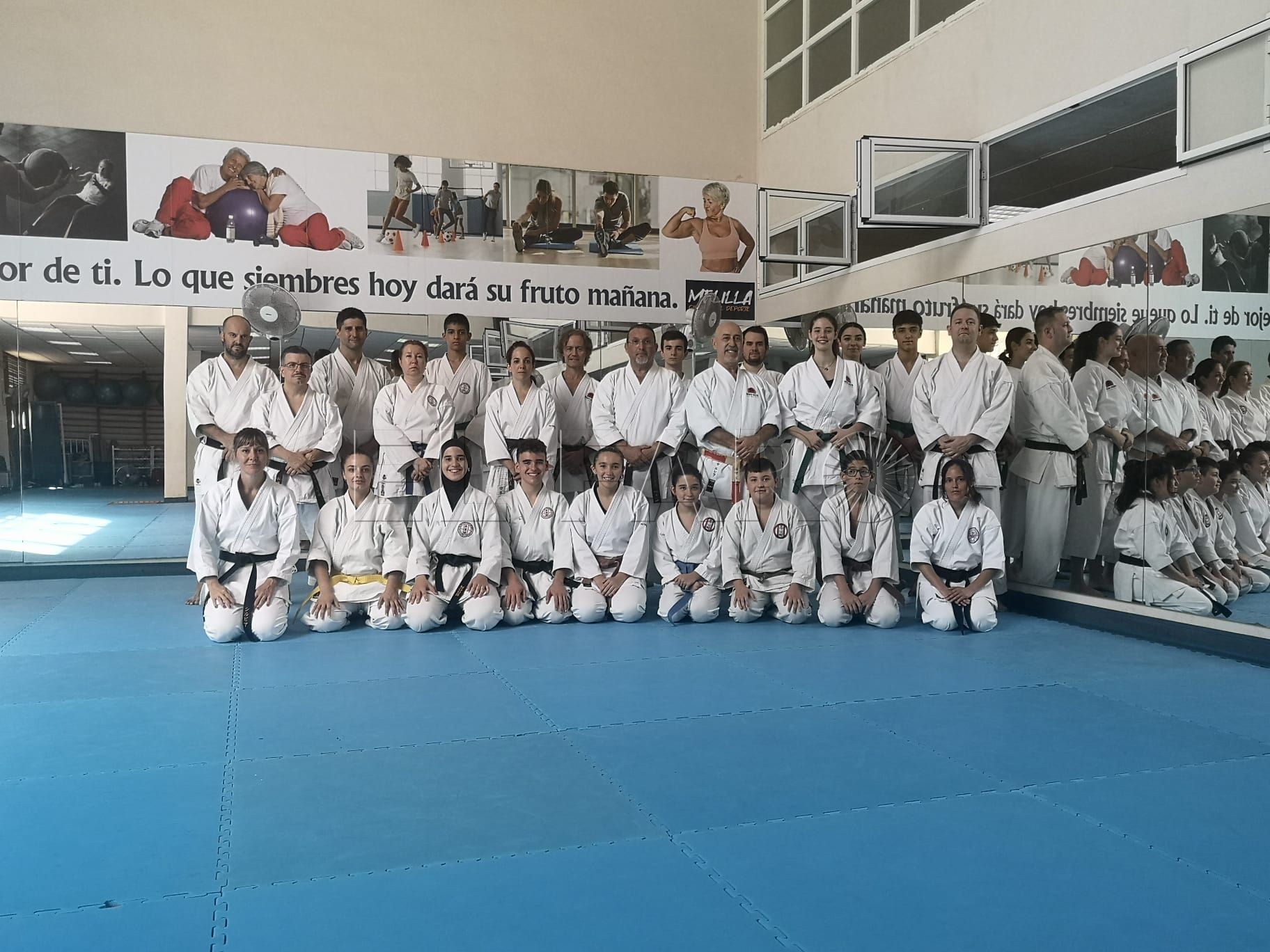 Curso de tecnificación del karate local