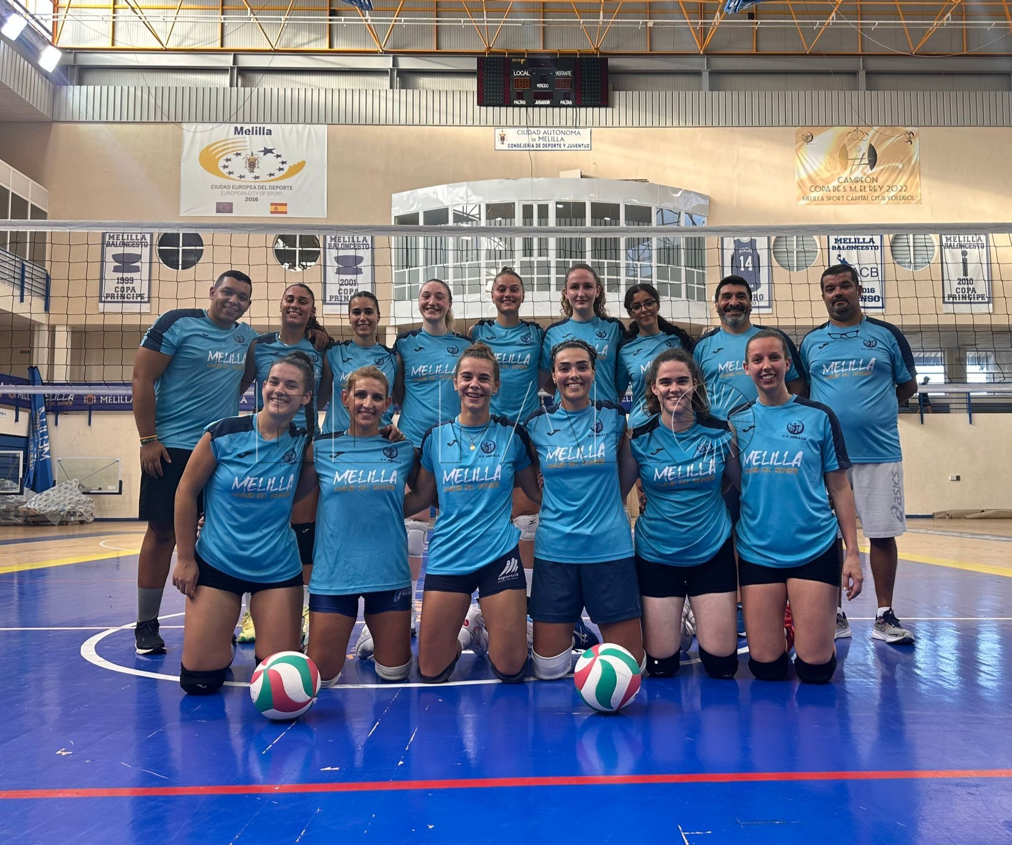 Ilusionante proyecto del CV Melilla femenino