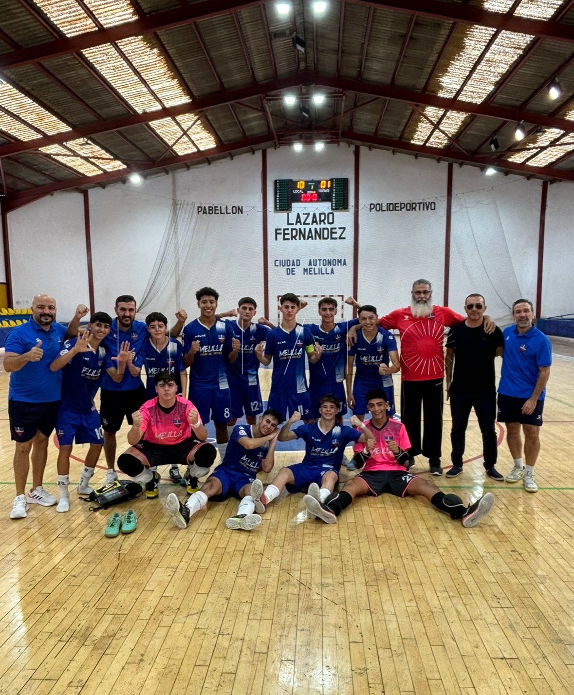 El Rusadir CF gana por goleada a la ADJ San Pedro