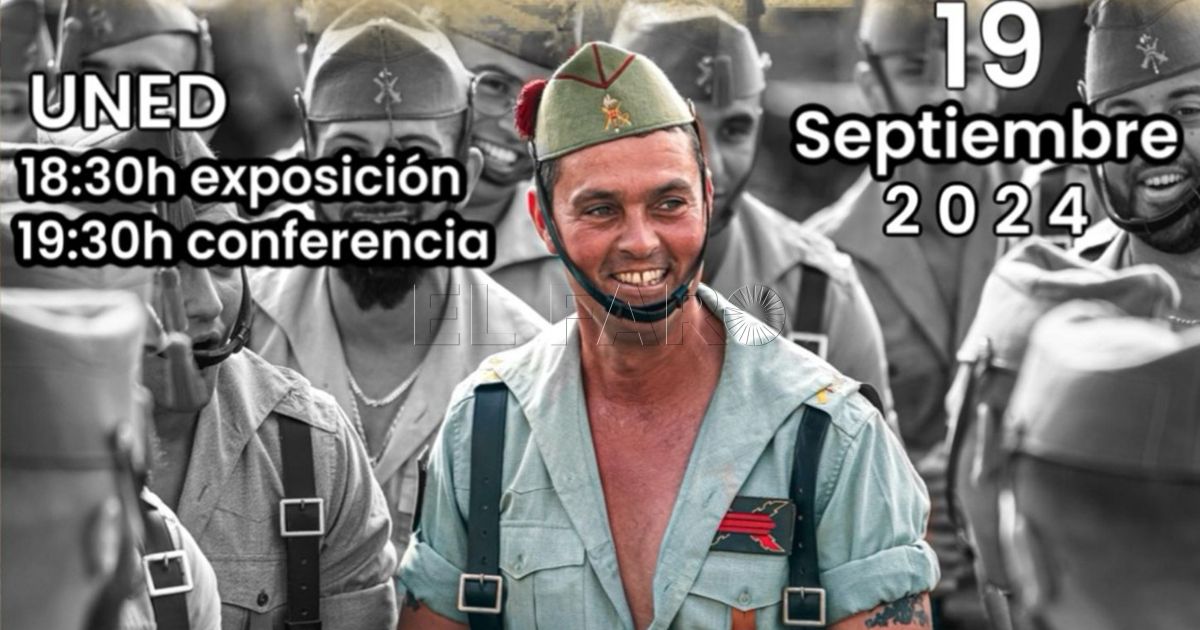 Este jueves se presenta en la UNED la exposición fotográfica 'La huella del Tercio'