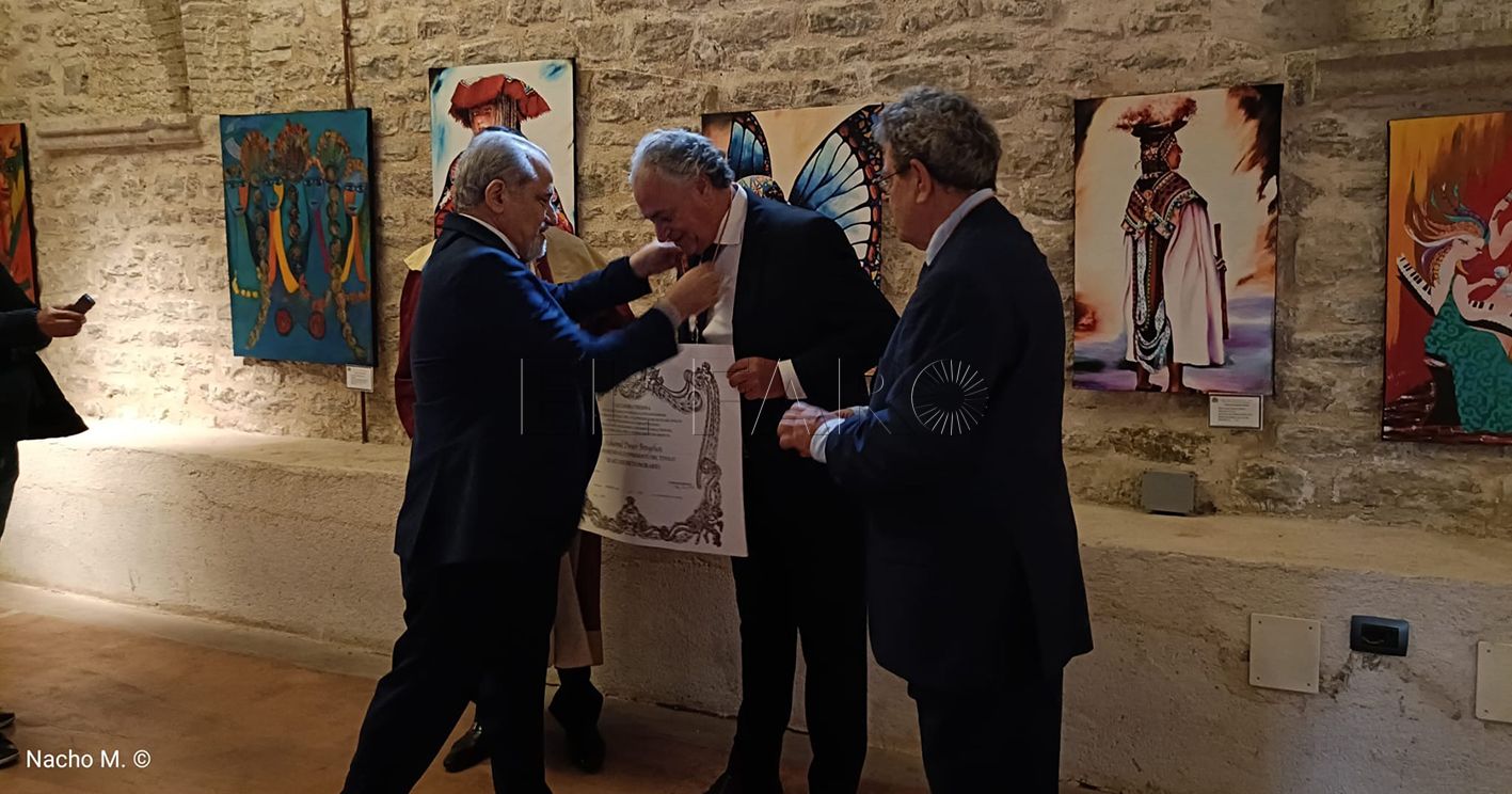 El socio de Unesco-Melilla Mohamed Diouri Ahmed entra en la Accademia Tiberina