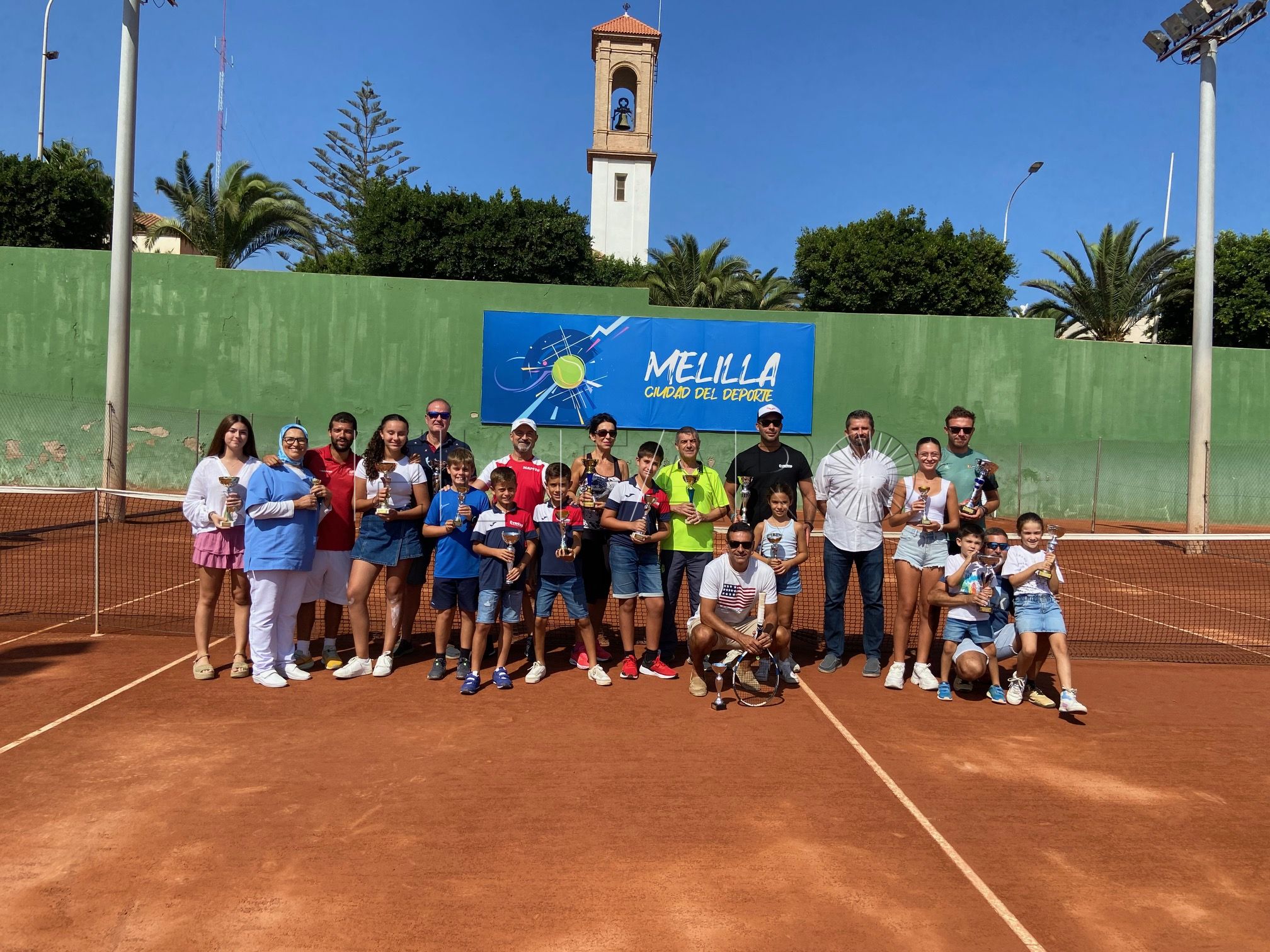 Mucha participación en las actividades de la Federación Melillense de Tenis