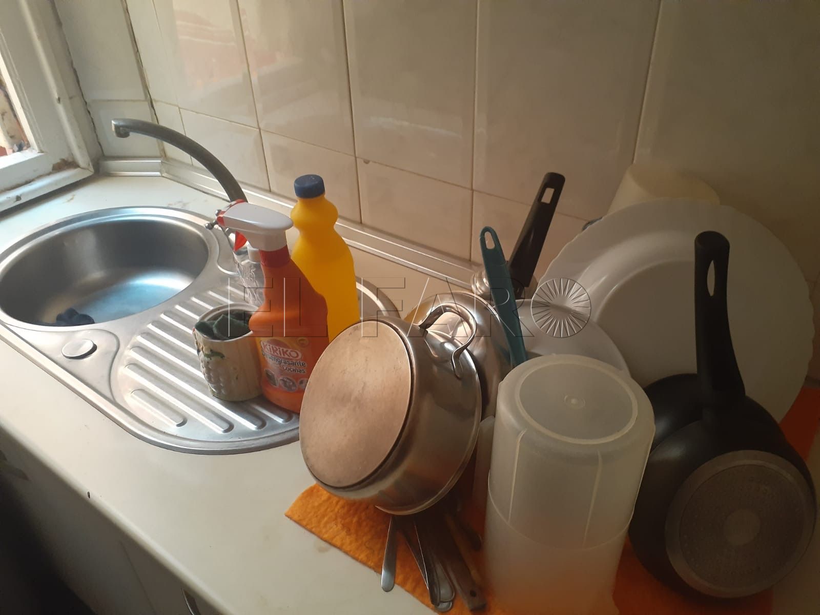 El corte de agua en toda la ciudad fue motivado por la rotura de una gran tubería