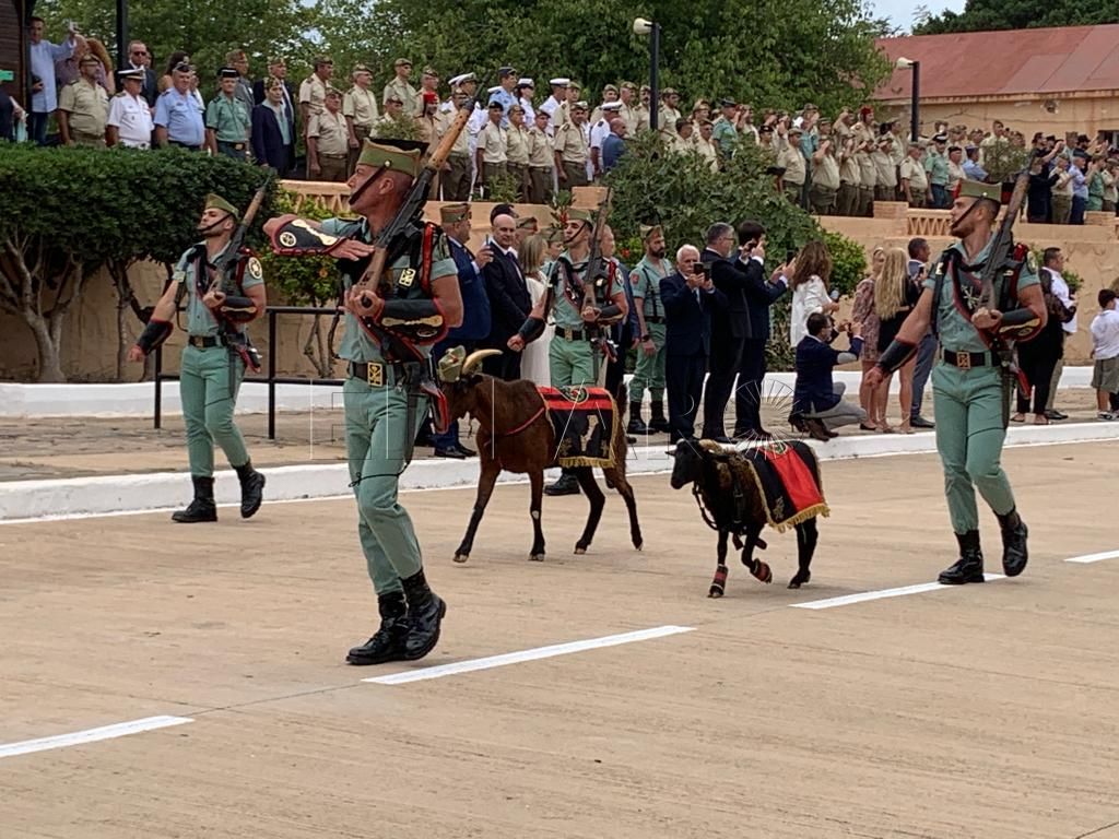 Acto de celebración del CIV Aniversario de la Fundación de la Legión