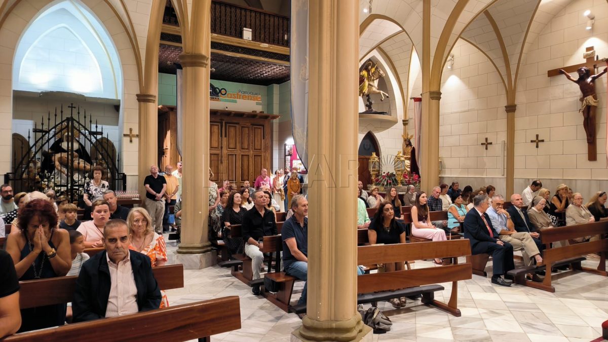 El Triduo en honor a María Santísima de la Piedad congrega un gran número de fieles