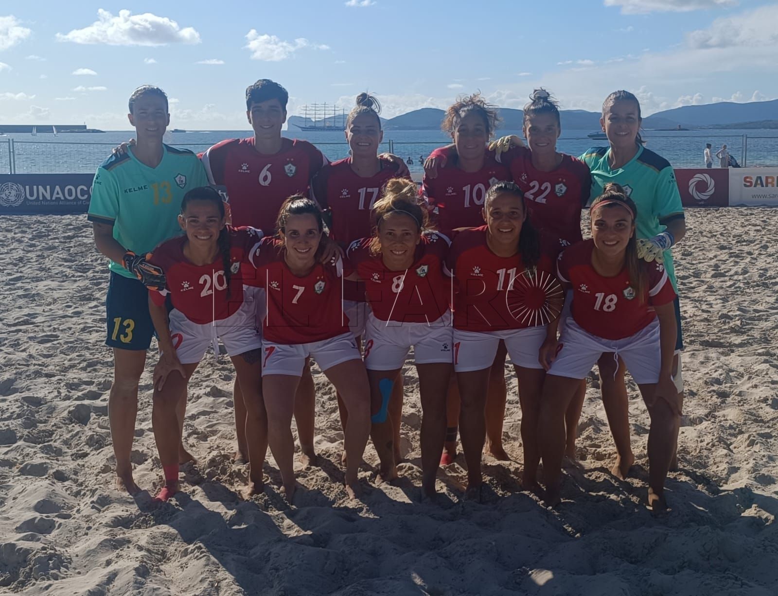 Tres jornadas y pleno de victorias para el Higicontrol en el Mundial femenino de fútbol playa