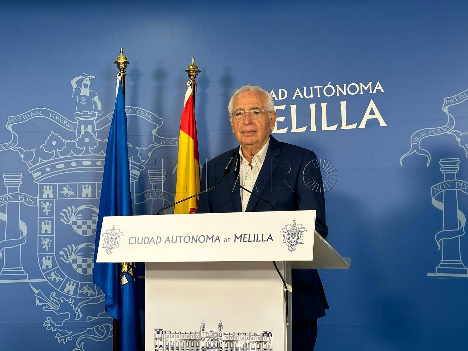 El presidente Imbroda celebra el "éxito" del Día de Melilla