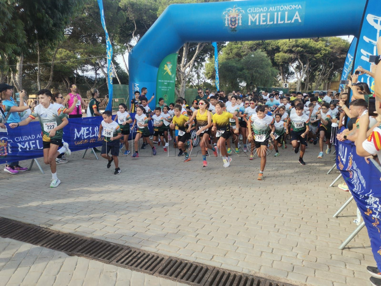 Alto nivel en la II Trail Solidaria de la Guardia Civil