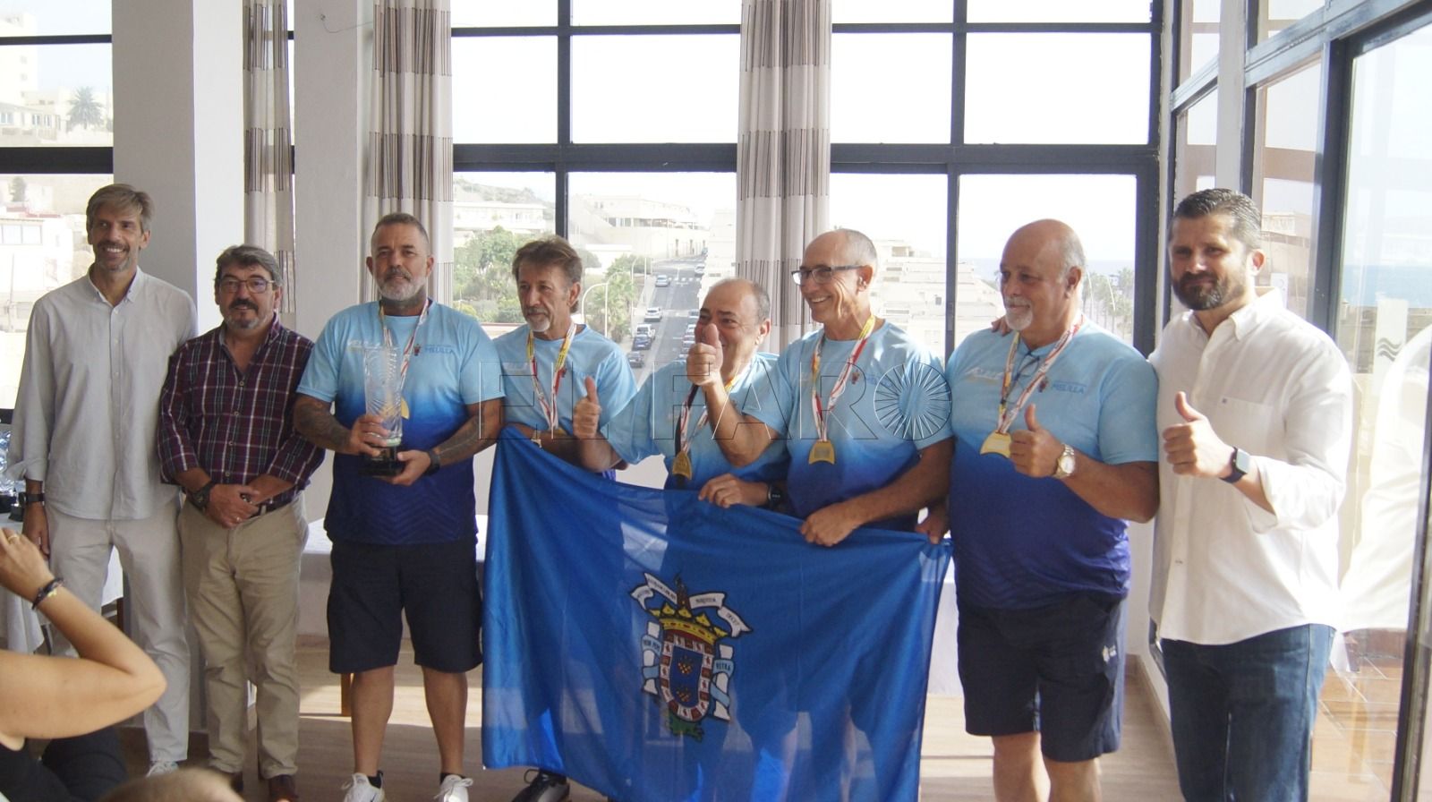 La Federación de Melilla, campeona del X Nacional máster de pesca