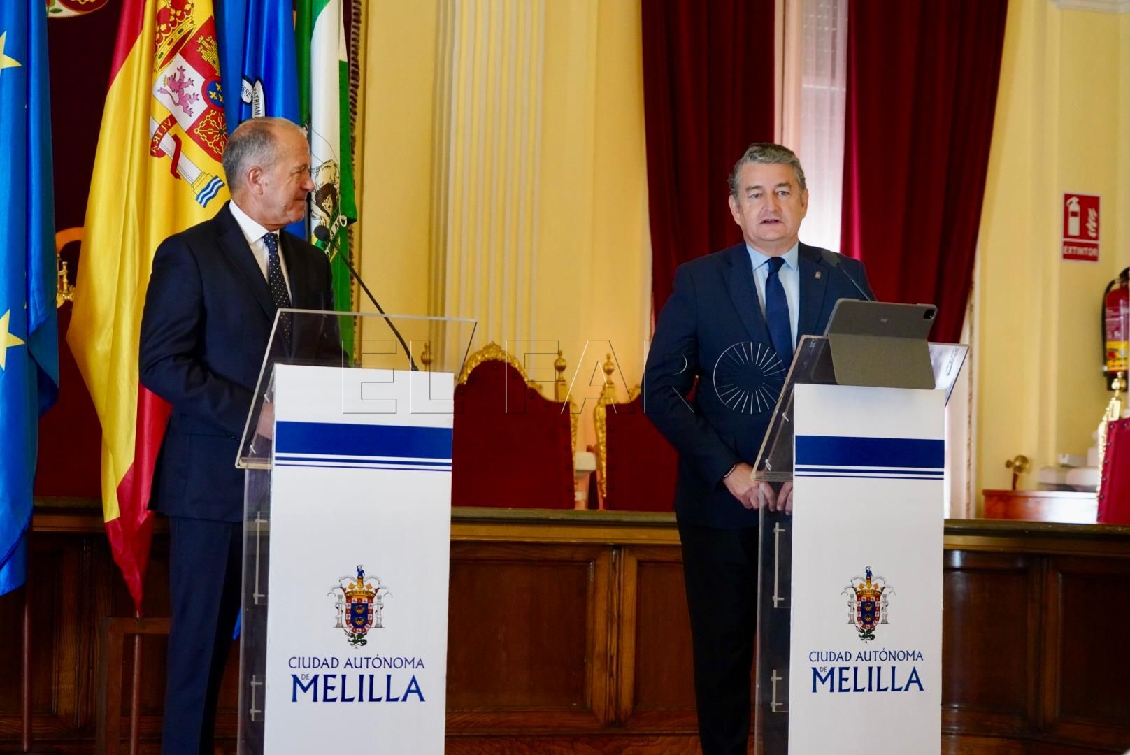 Andalucía trabajará para potenciar la presencia de Melilla en Bruselas