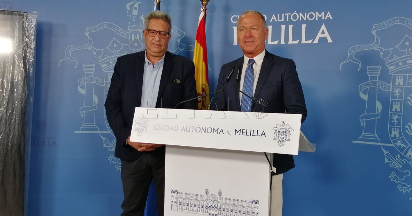 Marín pide a Moh que defienda los intereses de Melilla ante el "agravio" con Ceuta en los terrenos de Defensa