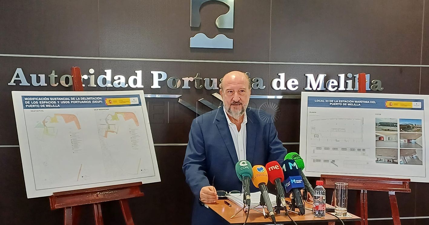 El Puerto de Melilla ve "sorprendente" el crédito europeo de 110 millones al puerto de Nador