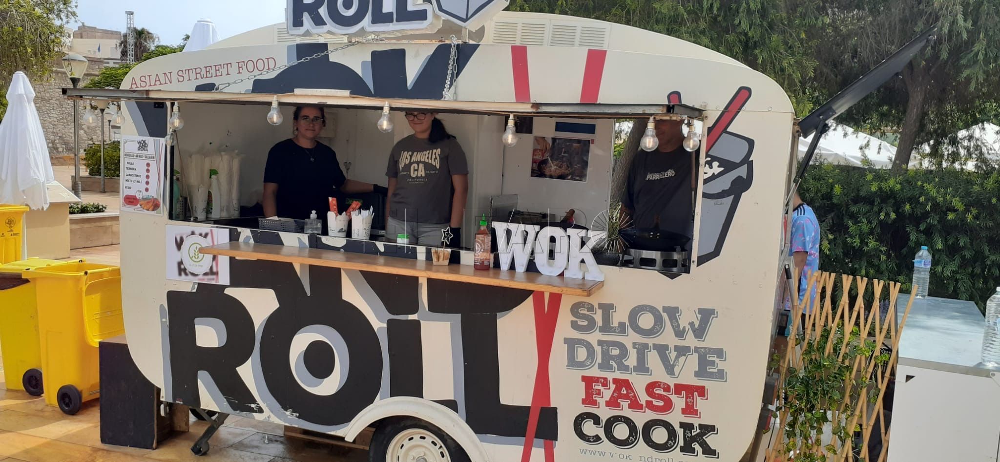 Los dueños de los Food Trucks satisfechos con los beneficios obtenidos estos días