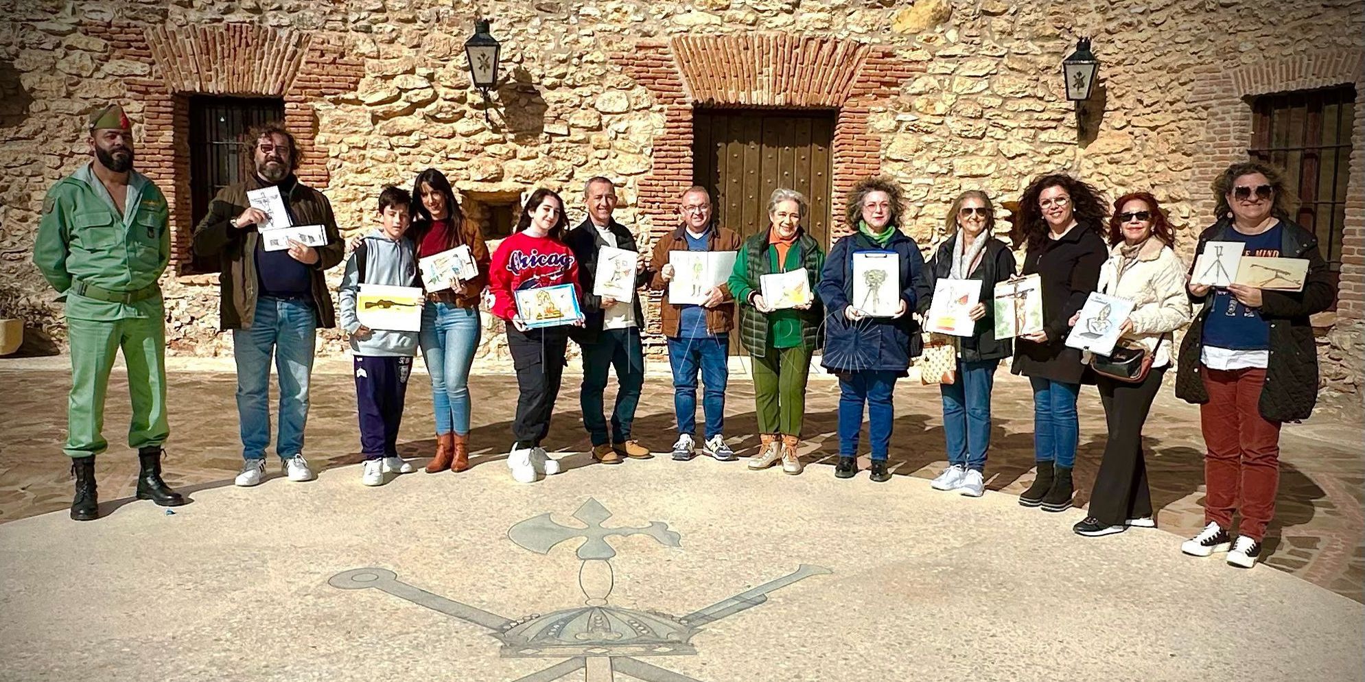 Las Cuevas del Conventico, nuevo modelo de inspiración para los Urban Sketchers de Melilla