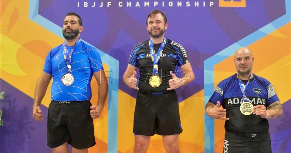 El guardia civil Yusef Mohamed Mustafa logra el subcampeonato de Europa IBJJF