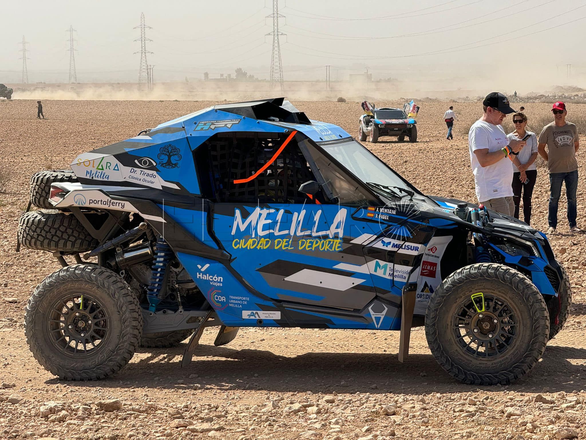 Grandes resultados de los melillenses en la prólogo del Rally de Marruecos