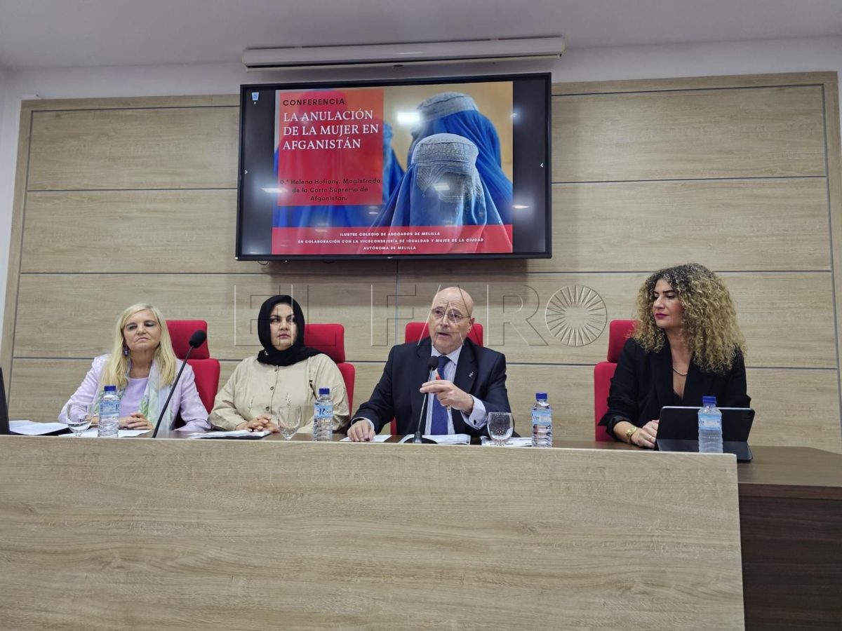 La magistrada Helena Hofiany desgrana la situación de la mujer en Afganistán