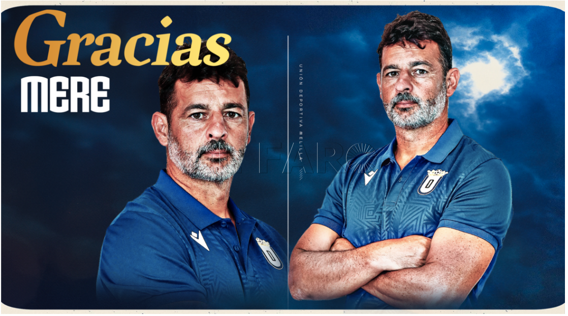 Mere Hermoso deja de ser el primer entrenador de la UD Melilla 2024-25