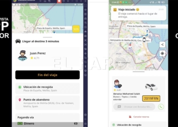 Así funcionará la aplicación de Unitaxi Melilla