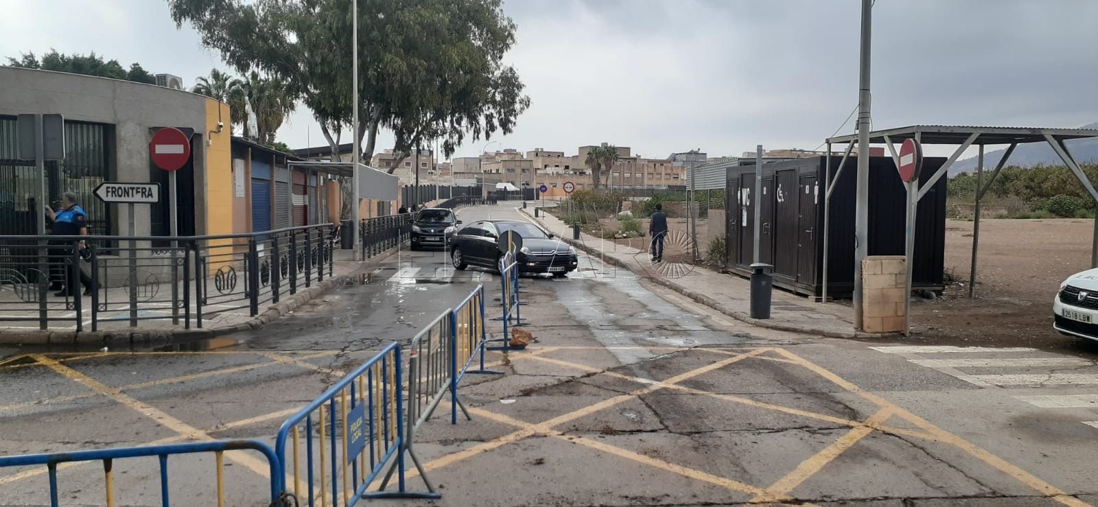 La festividad de la Hispanidad no afecta al trasiego de la frontera de Beni Enzar