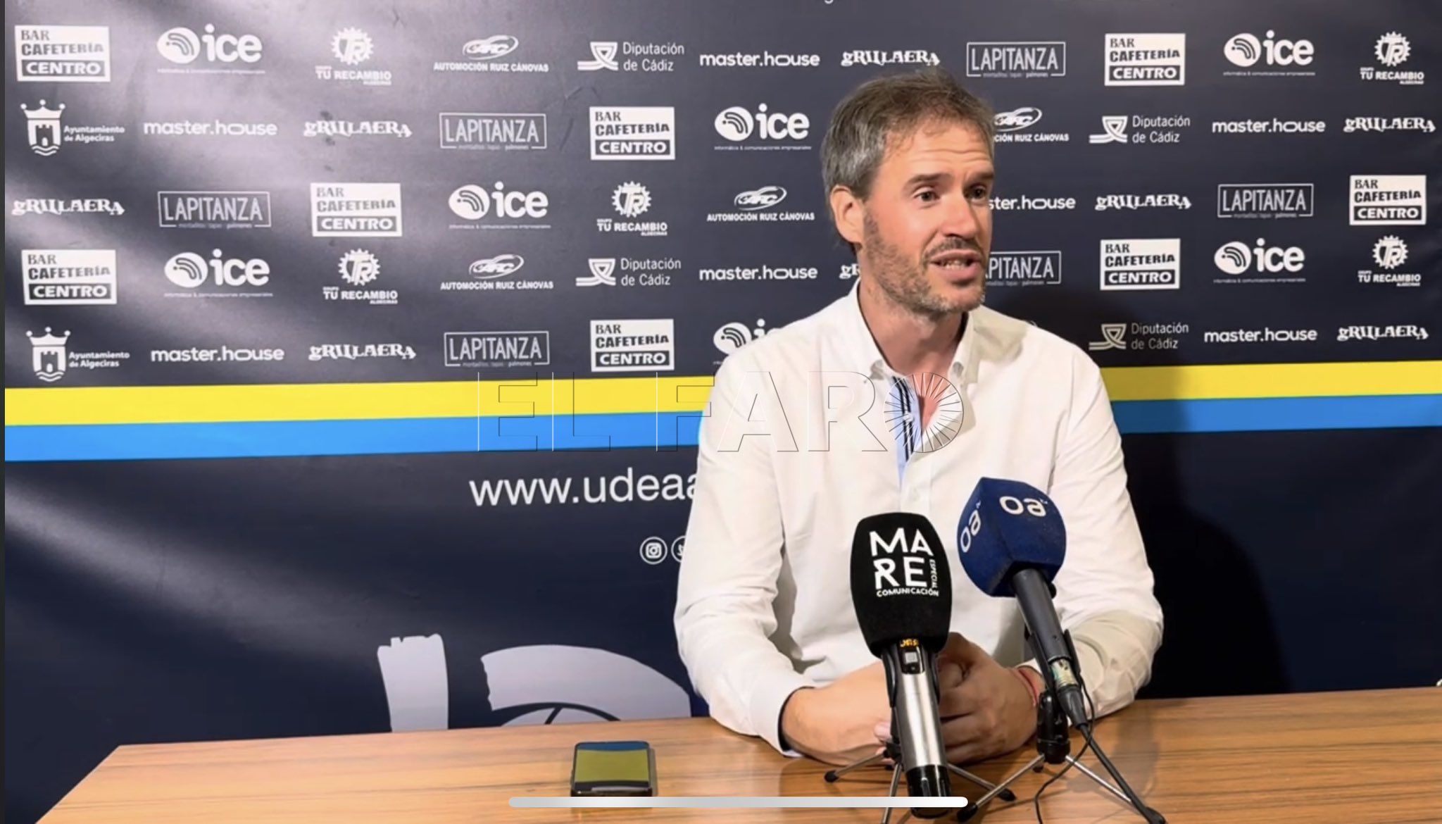 Mikel Garitaonandia: “Conseguimos dejar en pocos puntos al Algeciras”