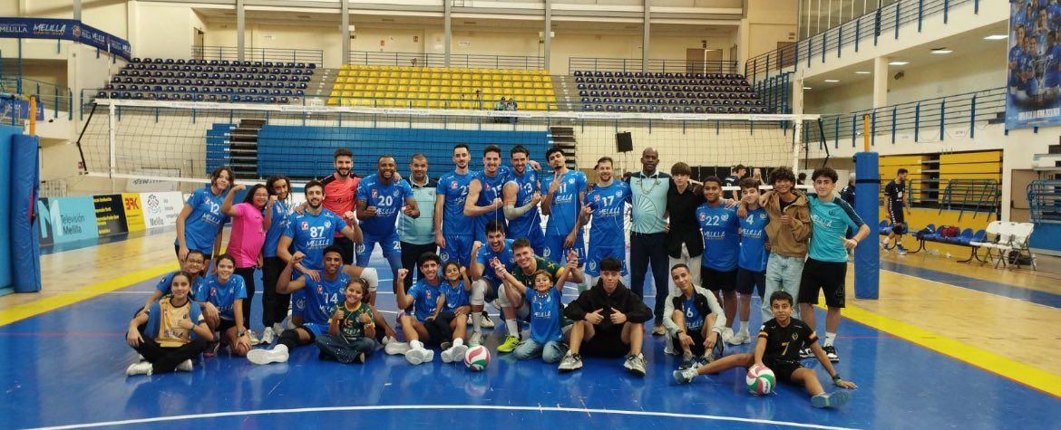 Primera victoria de la presente temporada para el CV Melilla