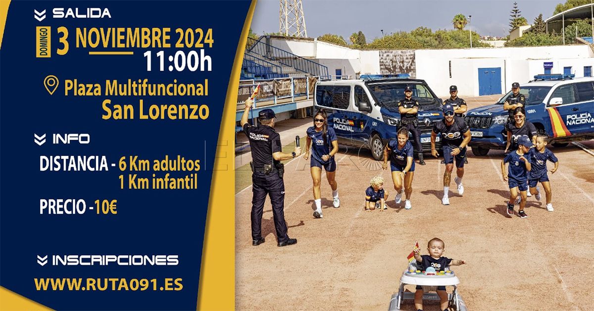 La Policía Nacional trabaja en su Ruta 091