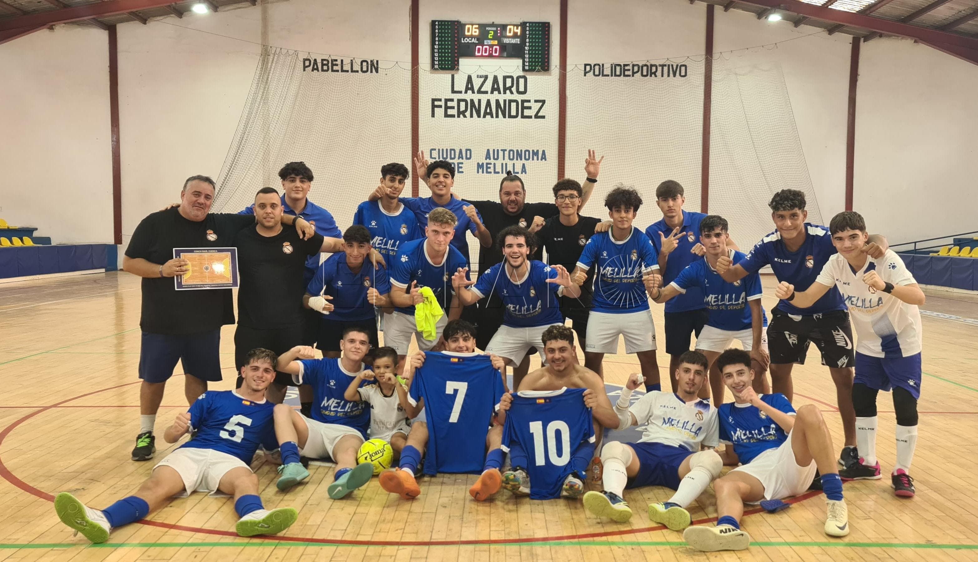 El MCD Peña Real Madrid se muestra intratable como local