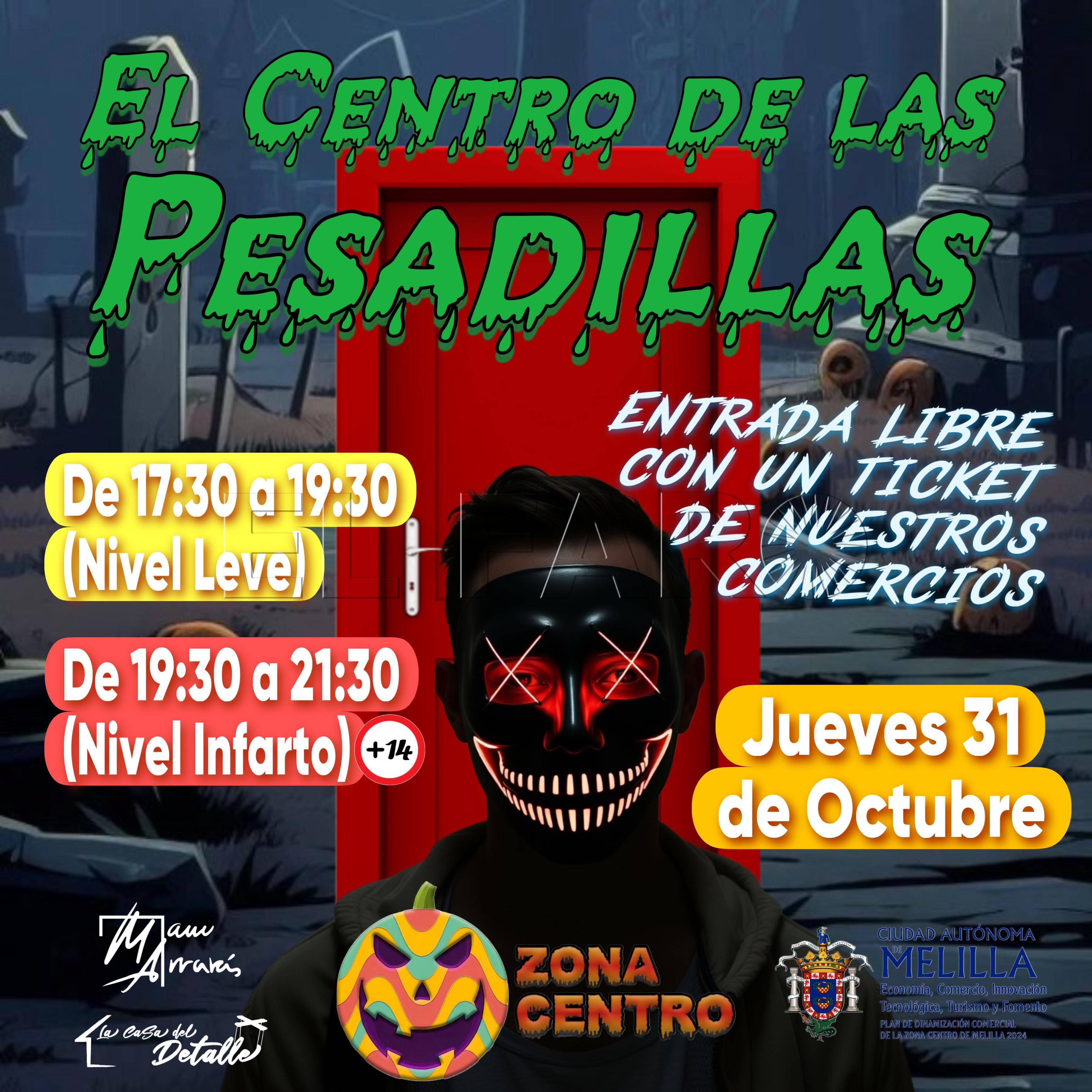 Suspendidas las actividades de Halloween de Zona Centro