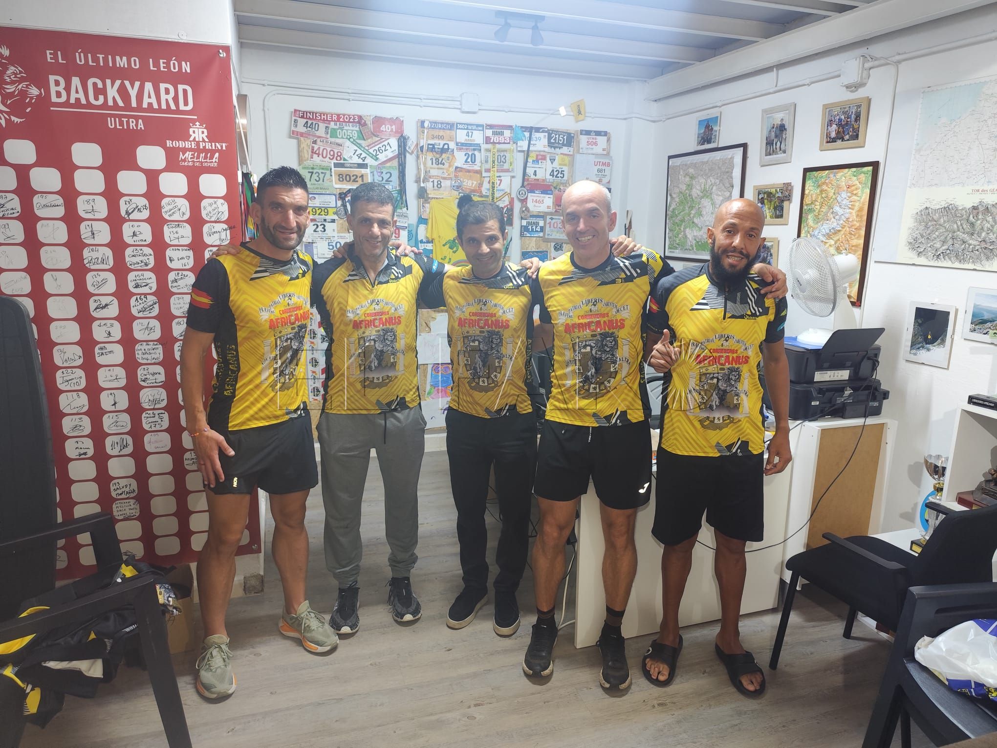 Los Africanus desplazan a un buen número de deportistas