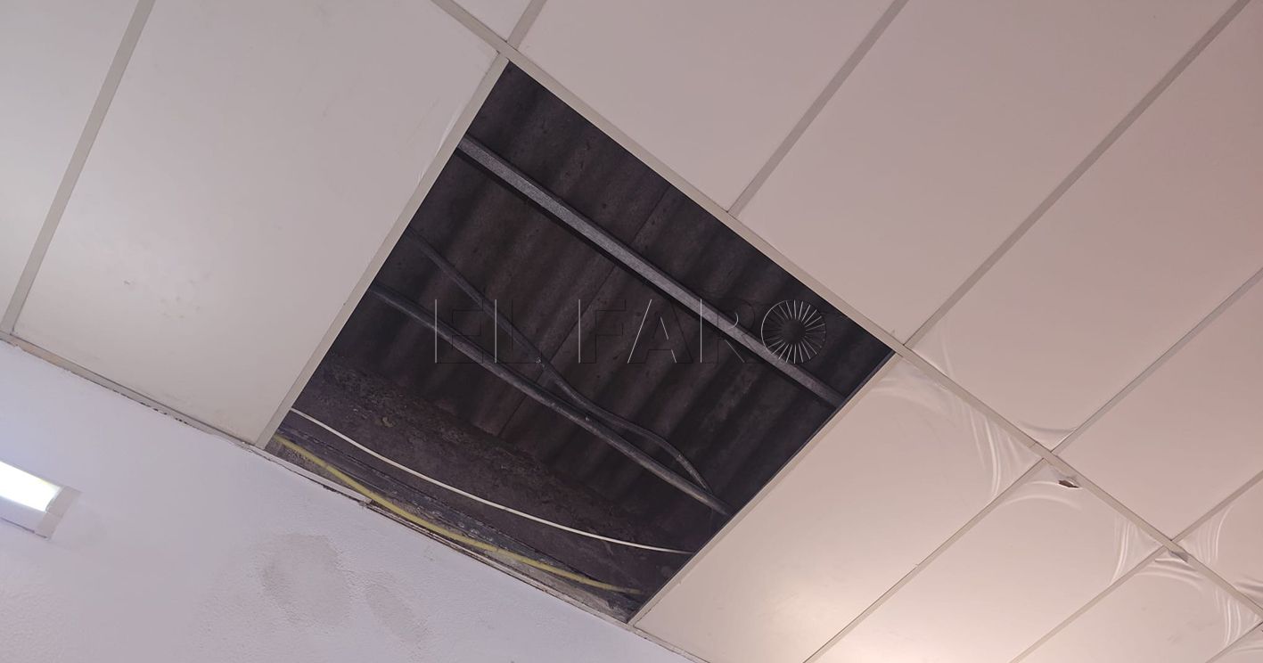 La Ciudad arreglará próximamente el techo del aula de Infantil del CEIP Real