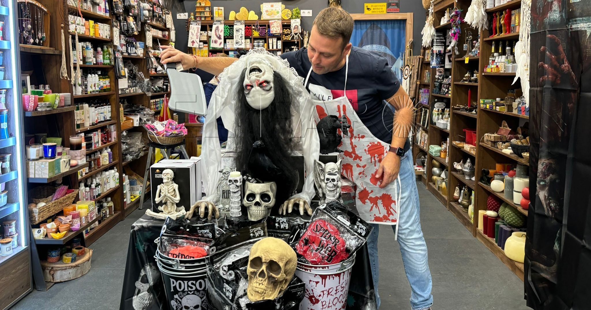 El disfraz de Bitelchús, el rey indiscutible de esta noche de Halloween