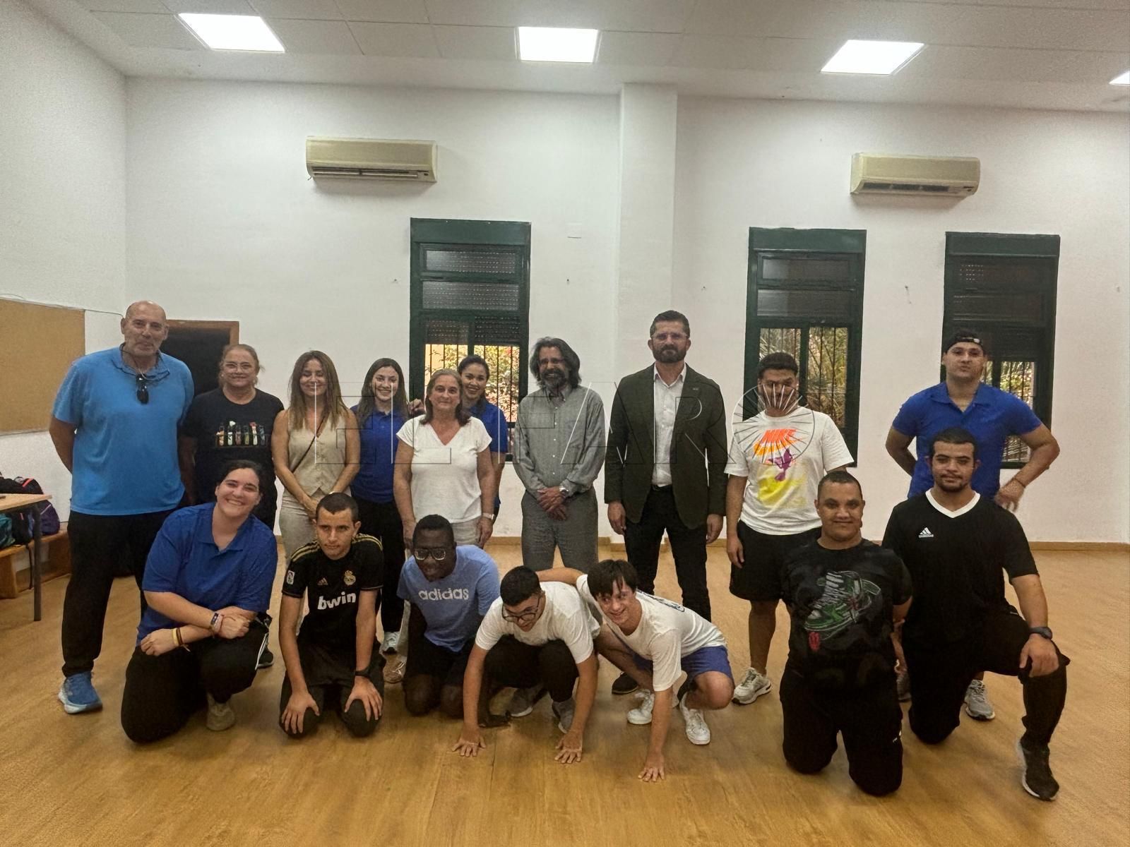 Arranca el proyecto para la Promoción de la Actividad Física y del Deporte en el CEE ‘Reina Sofía’