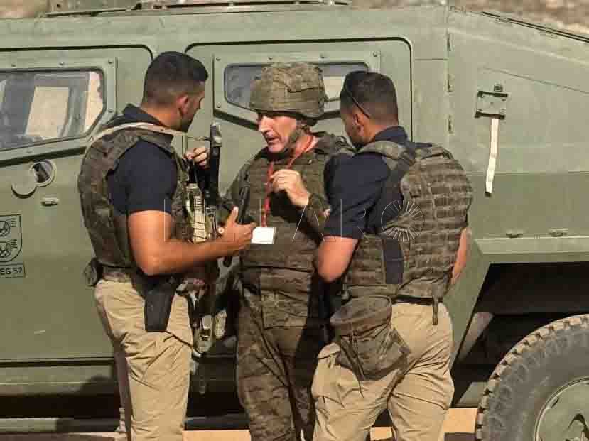 Éxito en la evaluación del contingente que irá de apoyo a Iraq A/I XXI