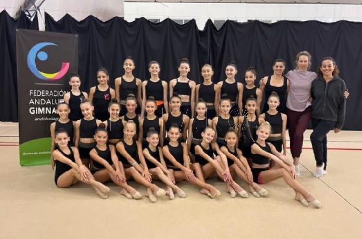 Tres melillenses acuden al Programa de Tecnificación de gimnasia rítmica