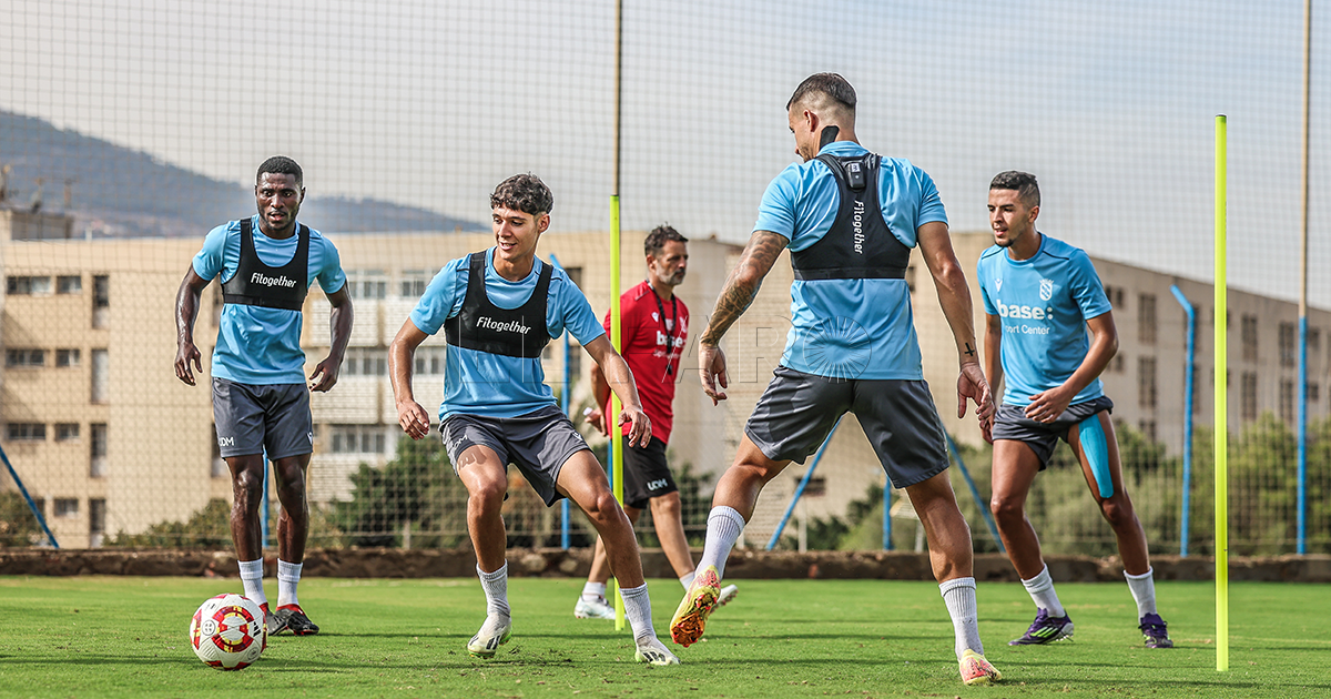 Sesión recuperatoria para la plantilla azulina