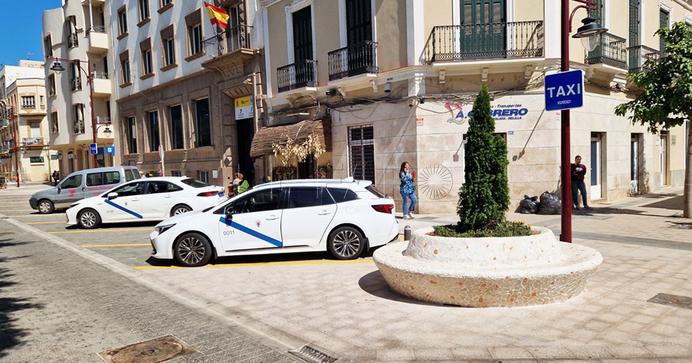 El teléfono de taxis de la parada de la Plaza de España será desviado a General Marina