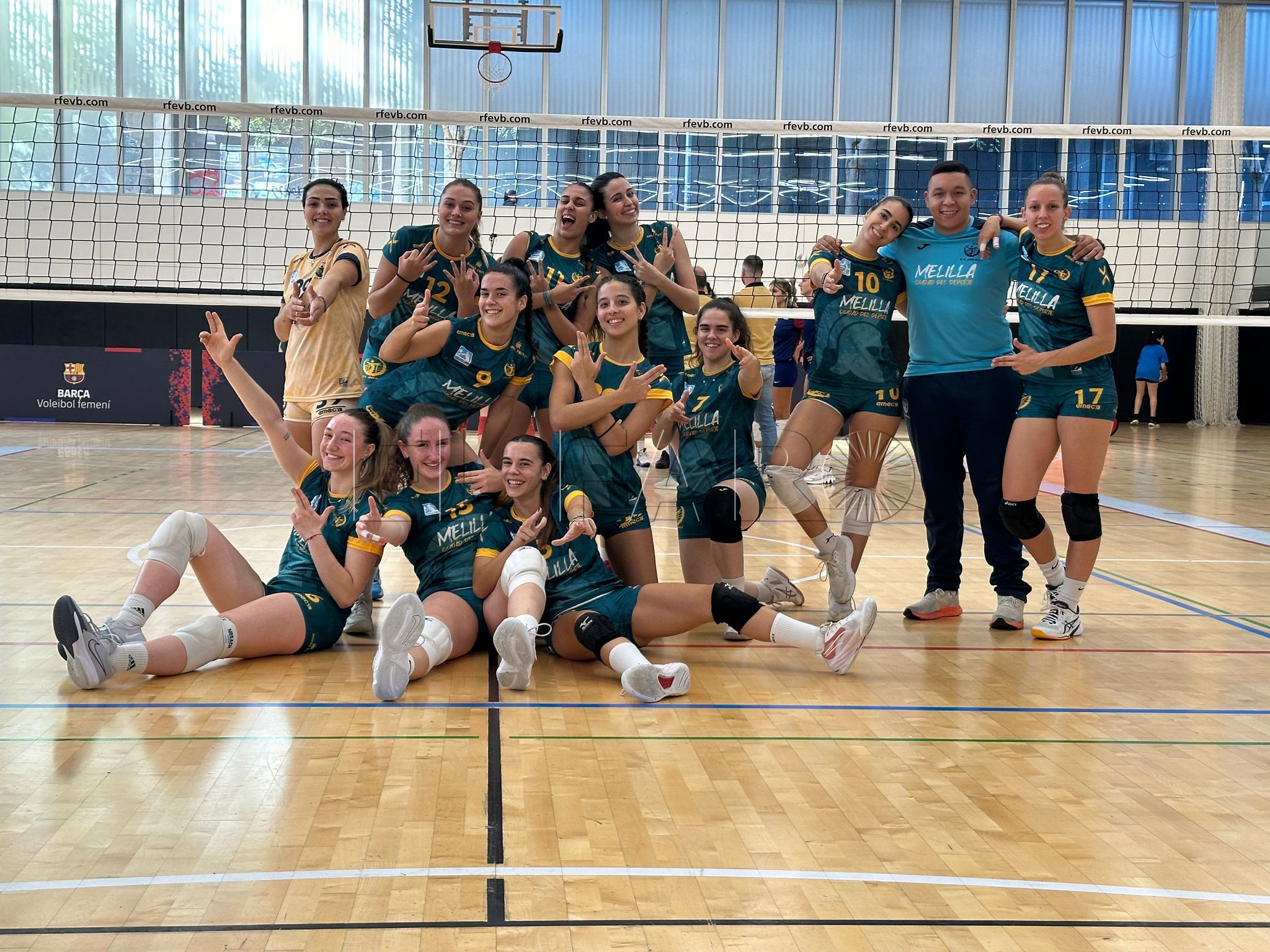 El CV Melilla femenino viaja a la pista de juego del colista