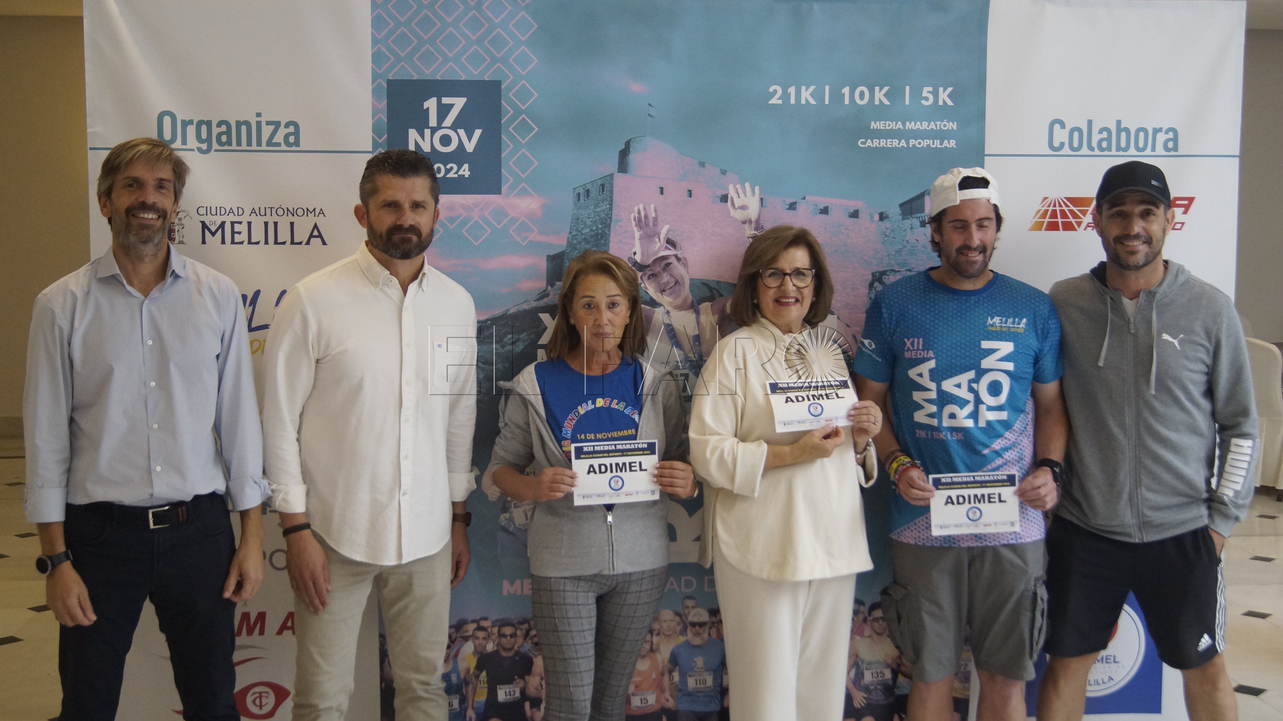 Cerca de 500 melillenses se darán cita en la salida de la Media Maratón Melilla Ciudad del Deporte