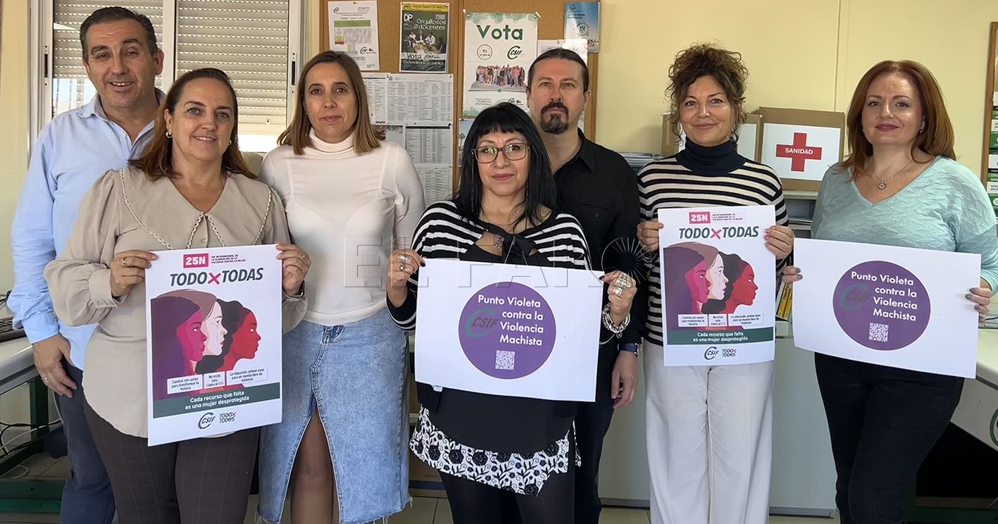 CSIF se suma al Día Internacional de la Eliminación de la Violencia contra la Mujer