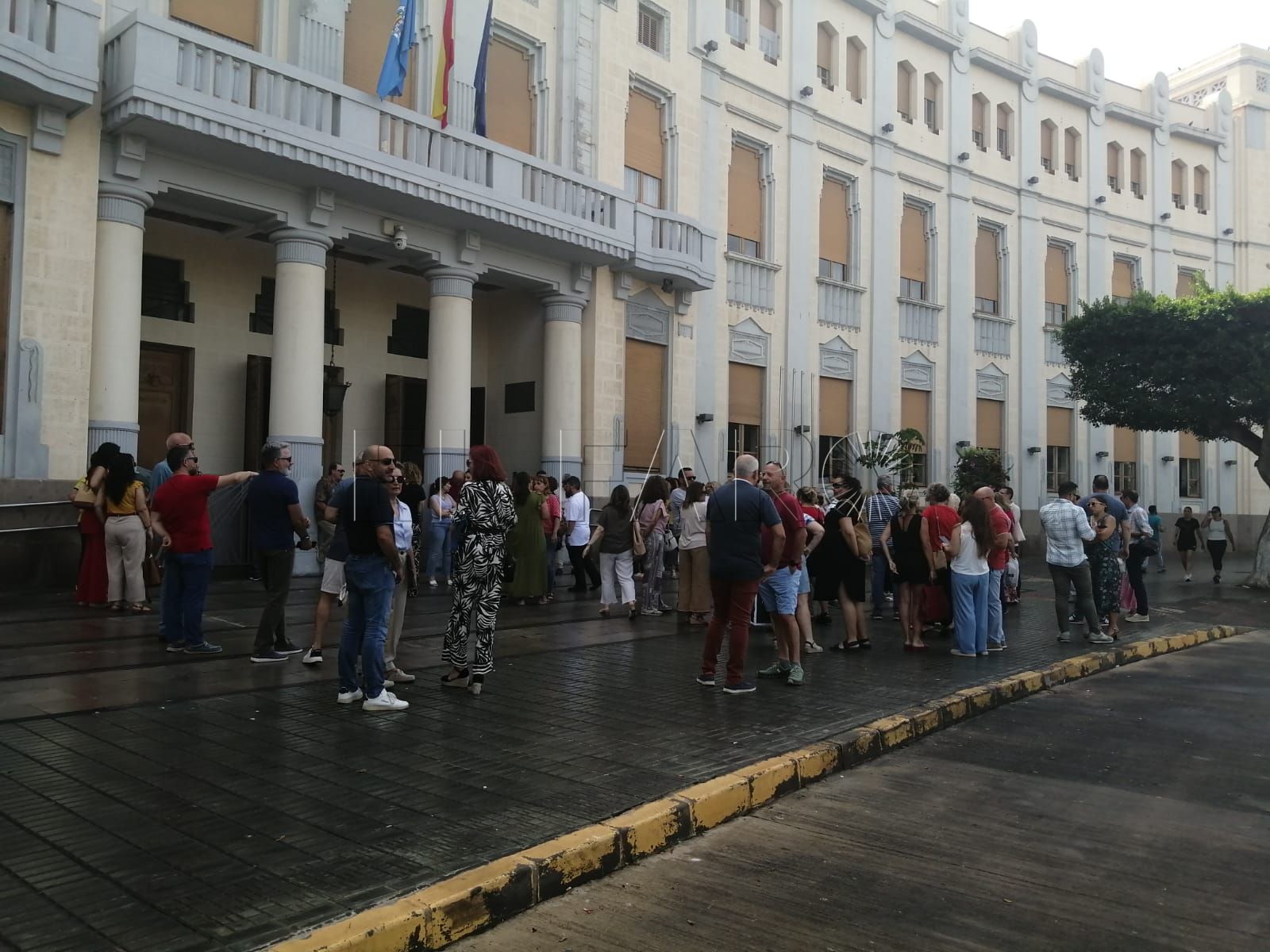 El personal de la Ciudad Autónoma, en pie de guerra por la productividad