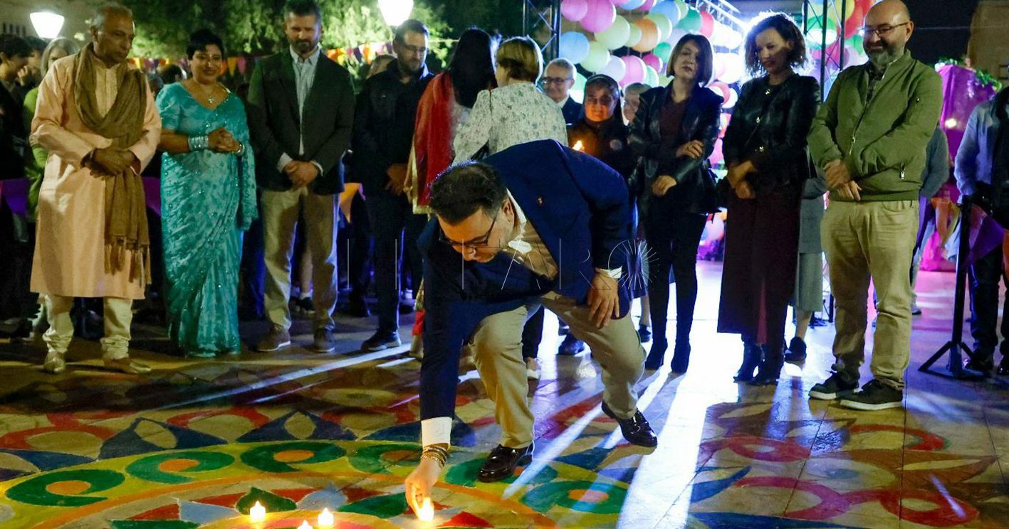 La Casa de Ceuta en Melilla, invitada al Diwali